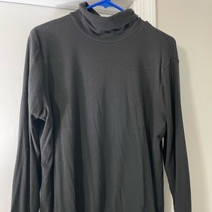 Black turtle neck